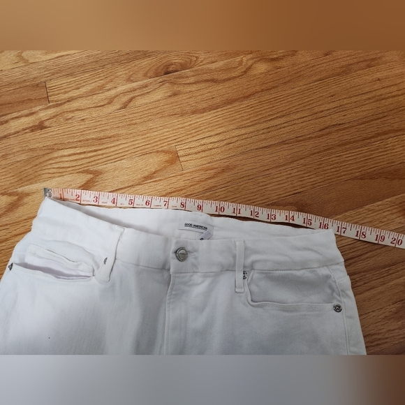 Good American High Rise White Jeans size 18 - Picture 7 of 13